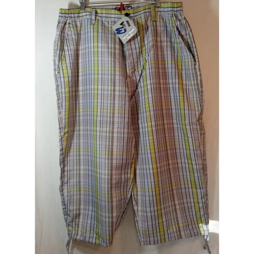 Raw Blue Shorts Mens 2XL Multi Color Plaid